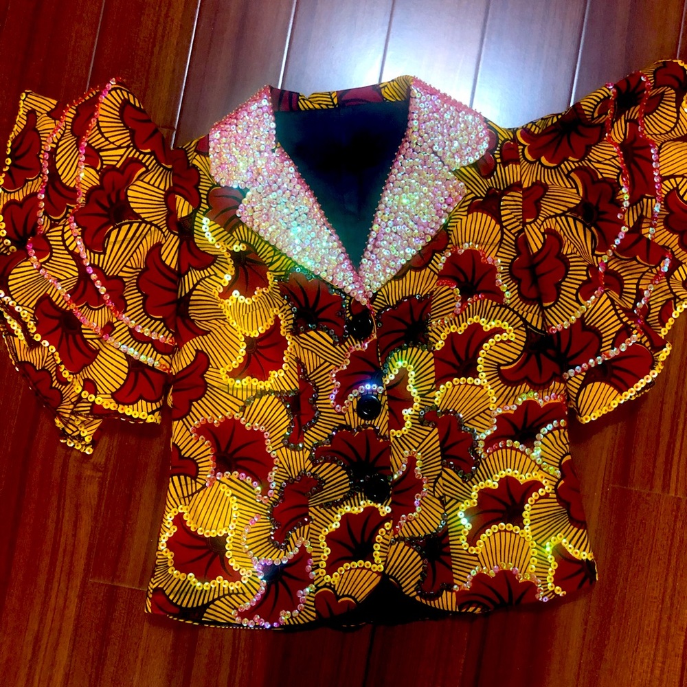 Africa Print - Ankara- Blouse